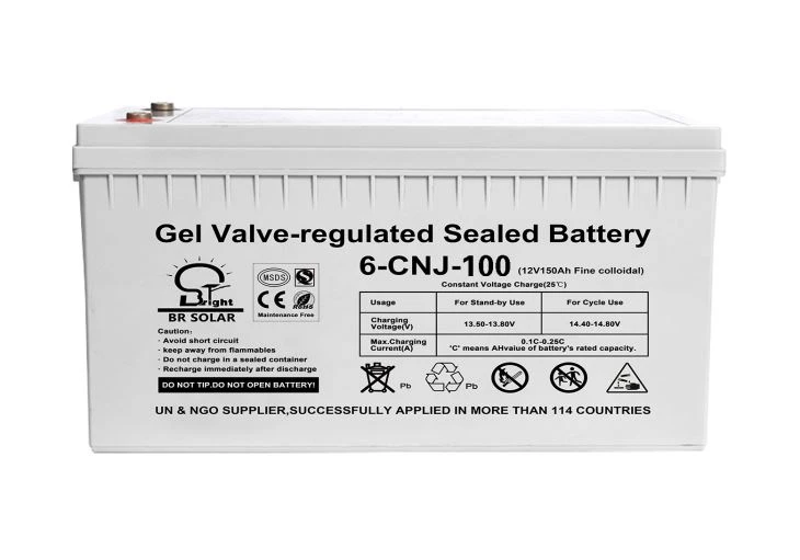 Batterie au gel solaire 12V 100AH