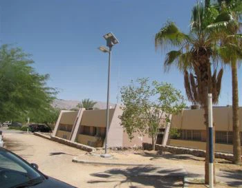 7M 40W Top Batterie Lampadaires Solaires