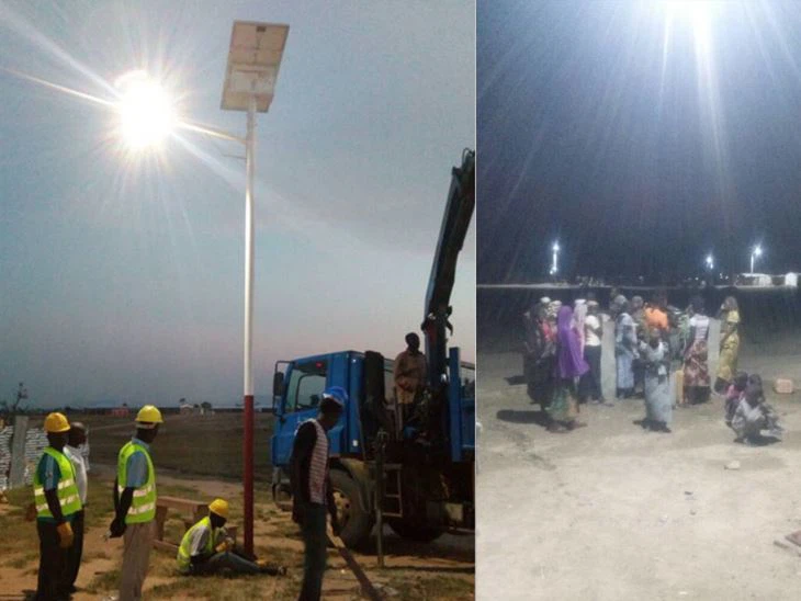 7M 40W Solar Street Lights